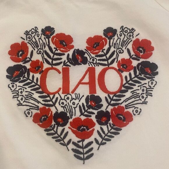 Janie and Jack CIAO shirt. Brand new!! Plus new headband!! - Picture 2 of 8